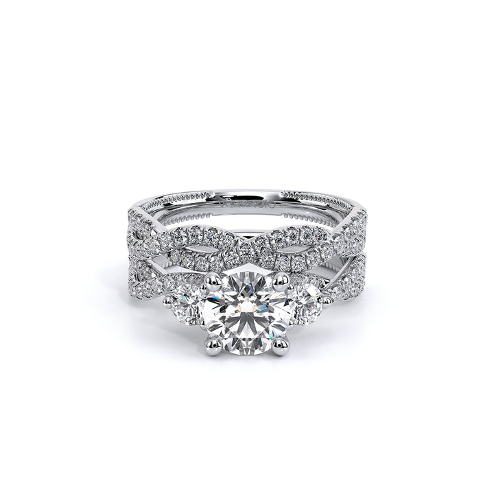 Renaissance-962-3R12-14K White Gold Round