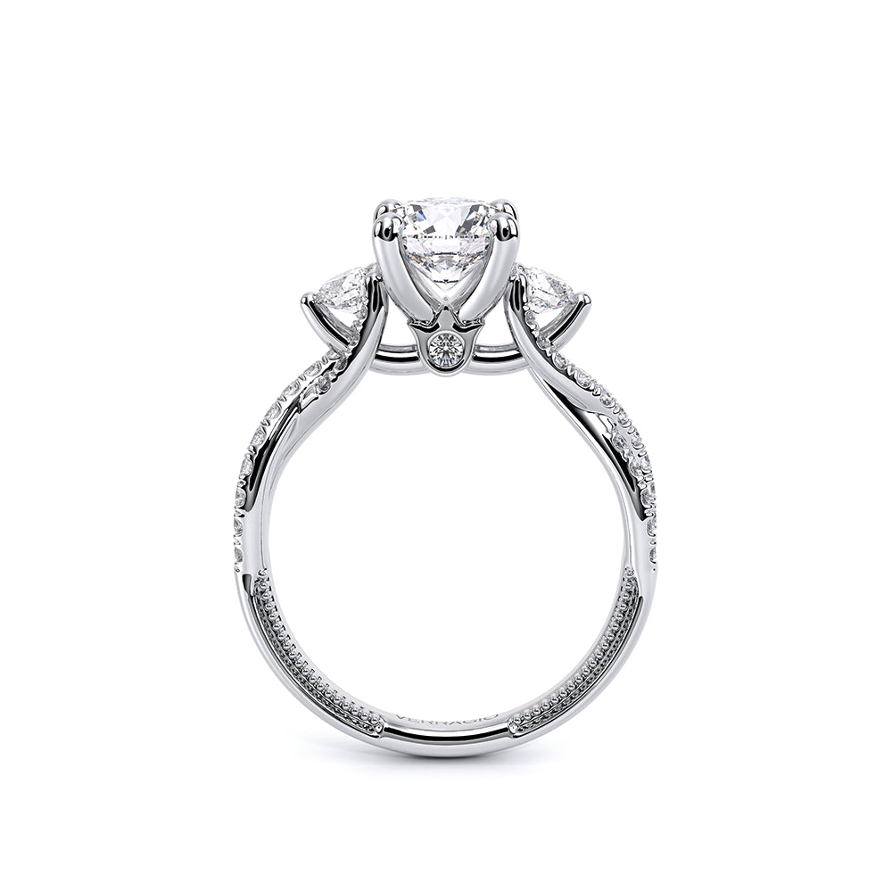 Renaissance-962-3R12-14K White Gold Round