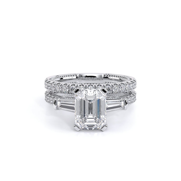 Renaissance-991EM15-18K White Gold Emerald