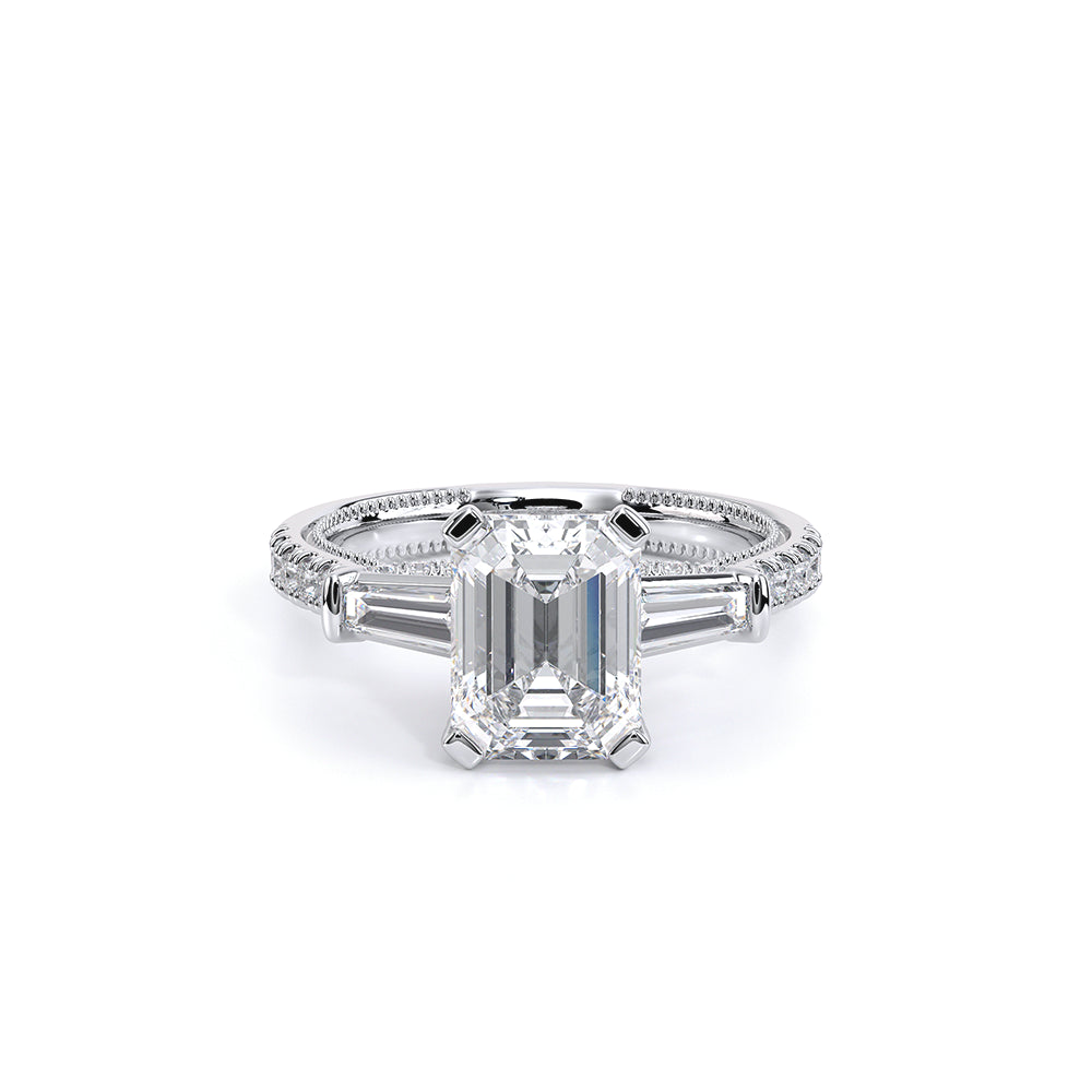 Renaissance-991EM15-14K White Gold Emerald
