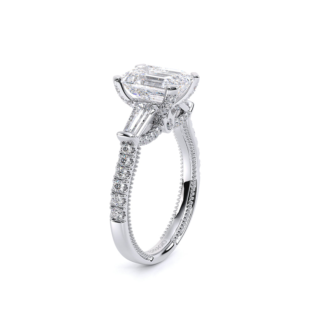 Renaissance-991EM15-18K White Gold Emerald