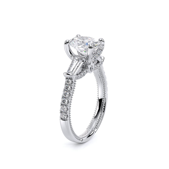 Renaissance-991OV15-14K White Gold Oval