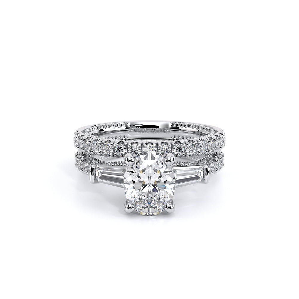 Renaissance-991OV15-14K White Gold Oval