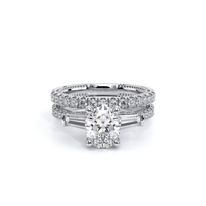 Renaissance-991OV15-14K White Gold Oval