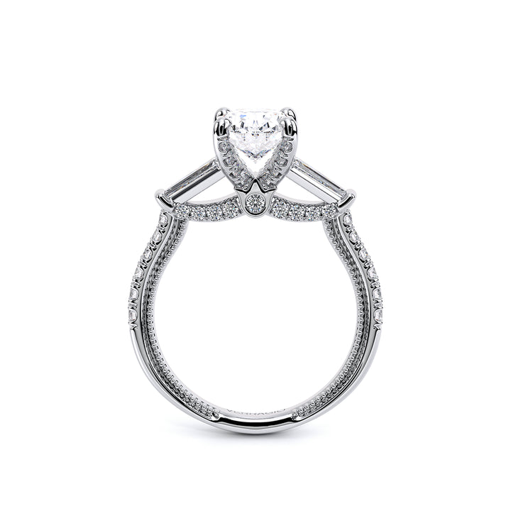 Renaissance-991OV15-18K White Gold Oval