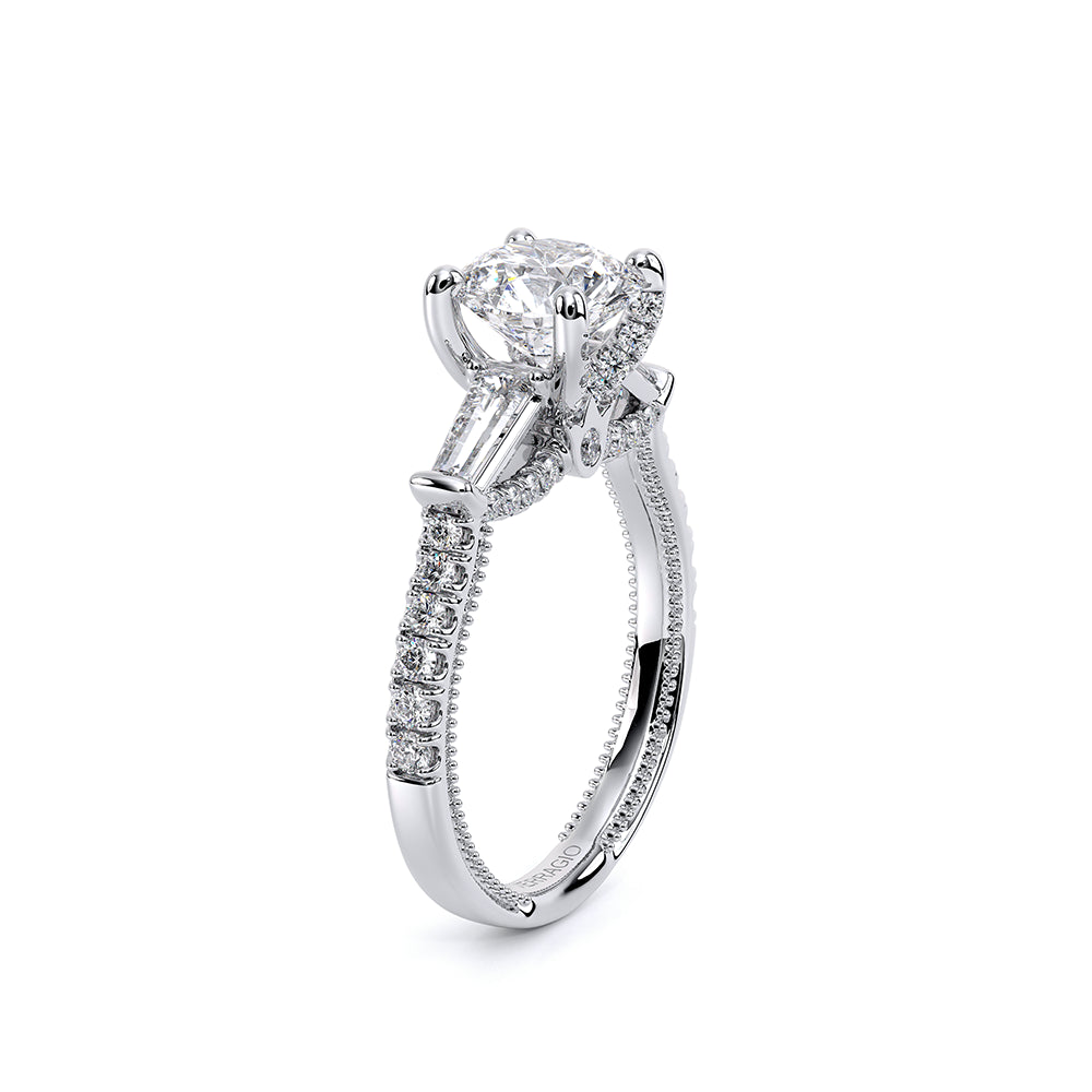 Renaissance-991R15-14K White Gold Round