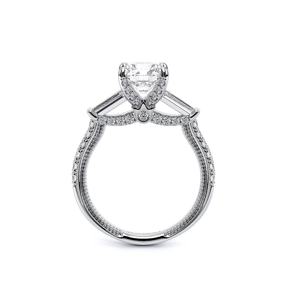 Renaissance-991R15-14K White Gold Round