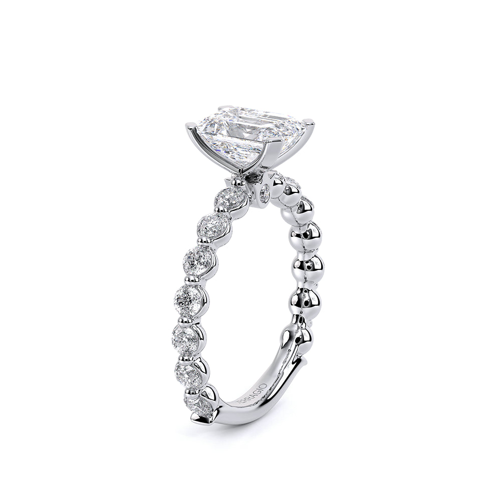 Renaissance-989EM25-18K White Gold Emerald