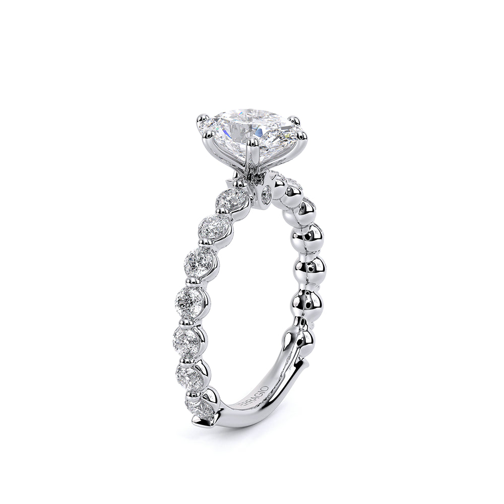 Renaissance-989OV25-14K White Gold Oval