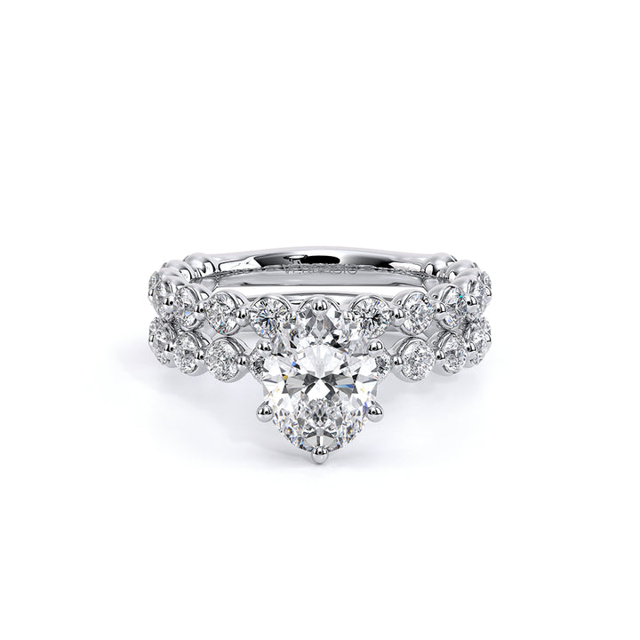 Renaissance-989OV25-18K White Gold Oval