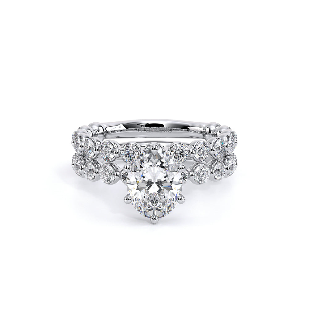 Renaissance-989OV25-14K White Gold Oval
