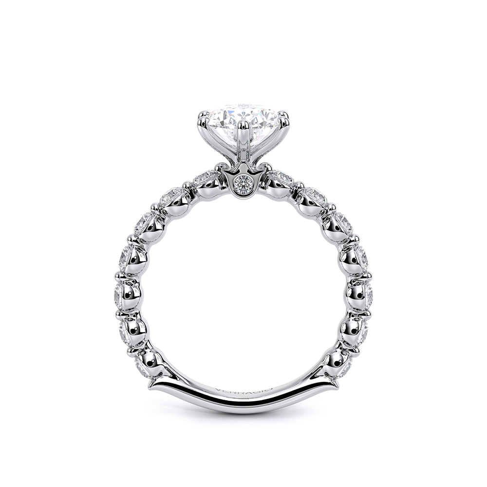 Renaissance-989OV25-14K White Gold Oval