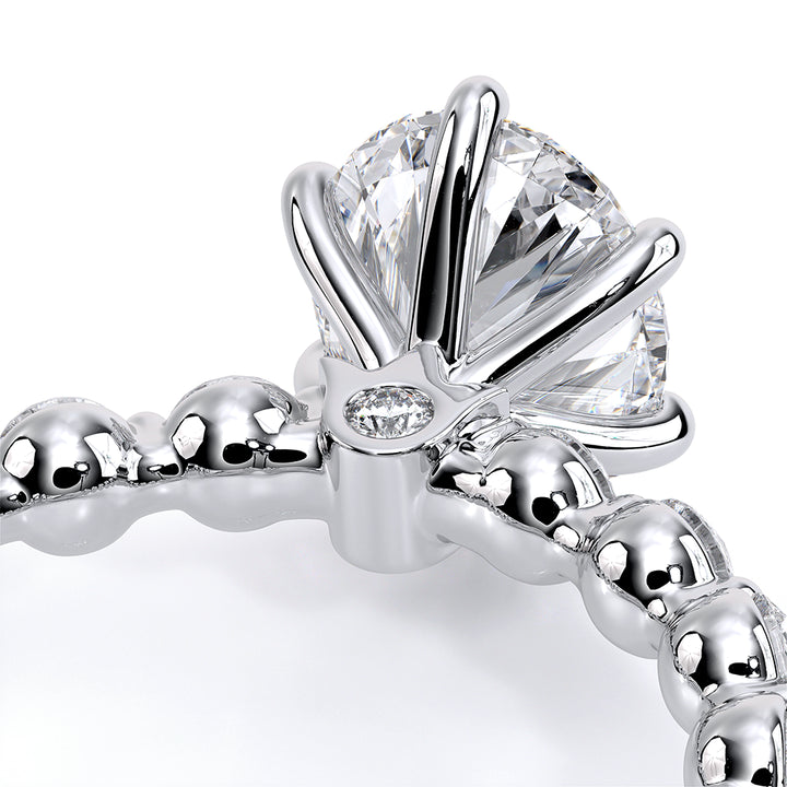 Renaissance-989OV25-18K White Gold Oval