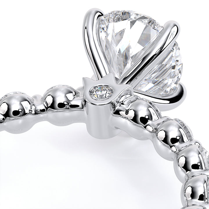 Renaissance-989PS25-14K White Gold Pear