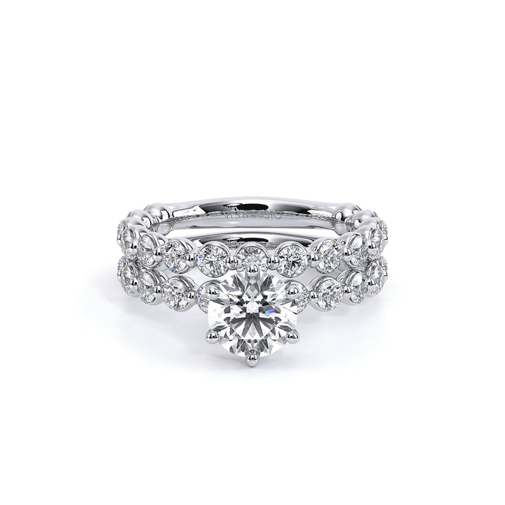 Renaissance-989R25-14K White Gold Round