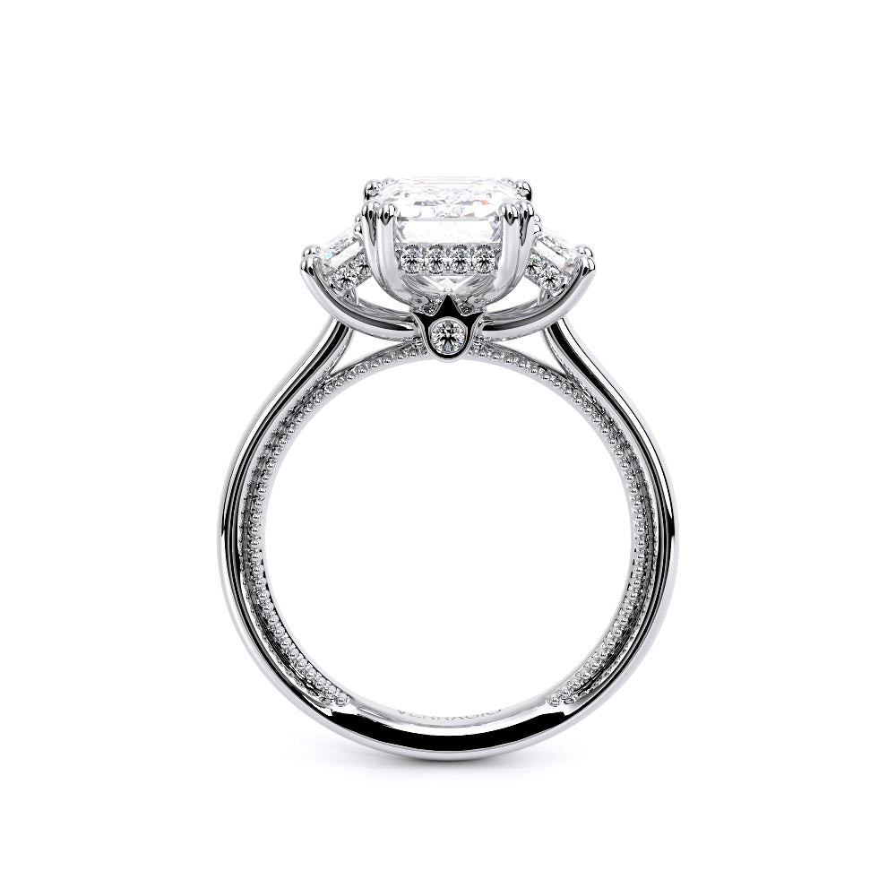Renaissance-993EM-S-18K White Gold Emerald