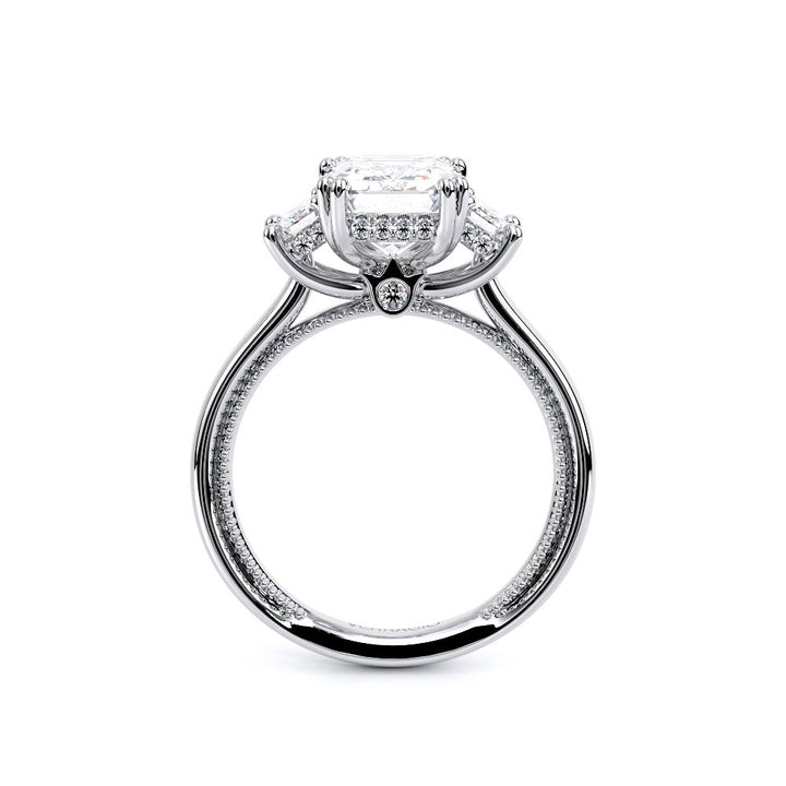 Renaissance-993EM-S-18K White Gold Emerald