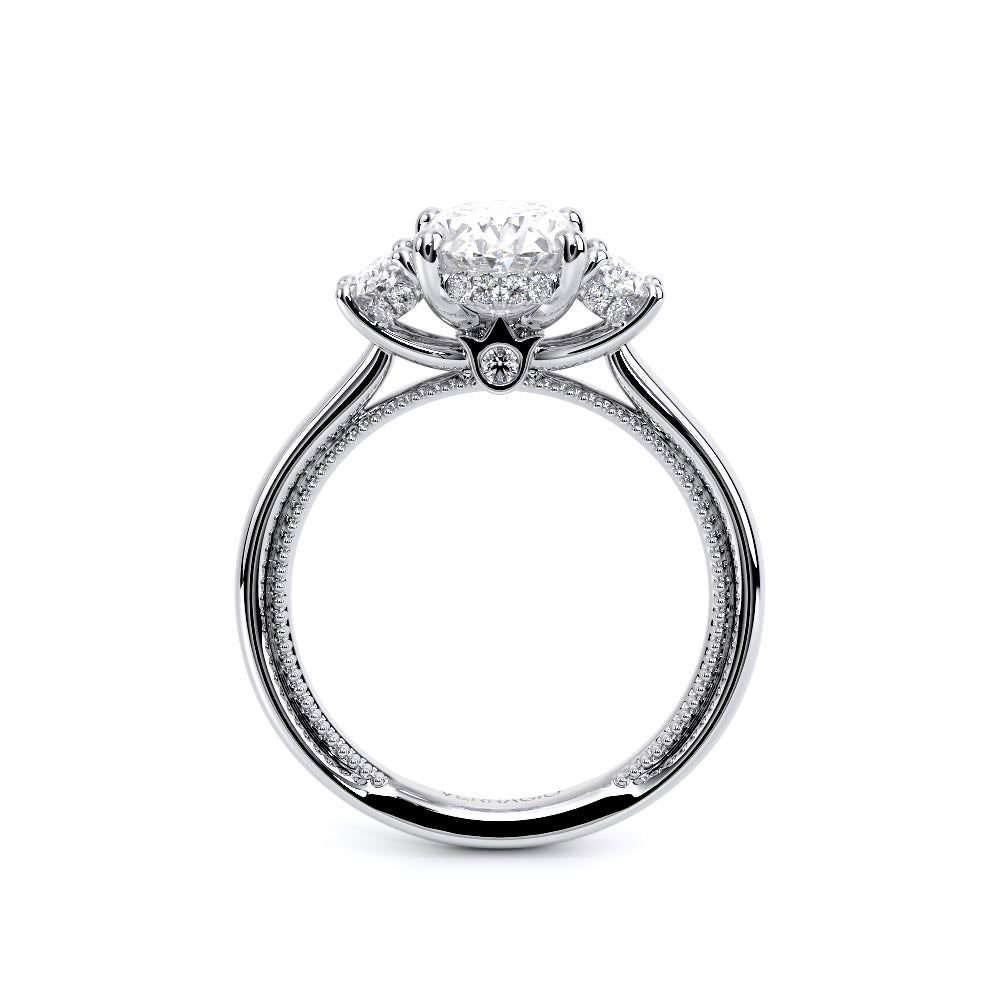 Renaissance-993OV-S-14K White Gold Oval