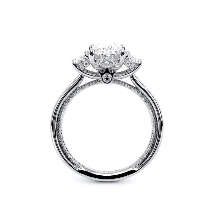 Renaissance-993OV-S-14K White Gold Oval