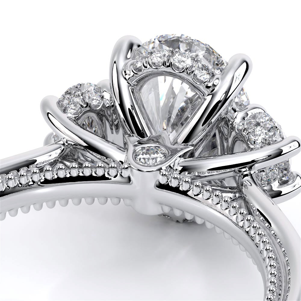 Renaissance-993OV-S-14K White Gold Oval