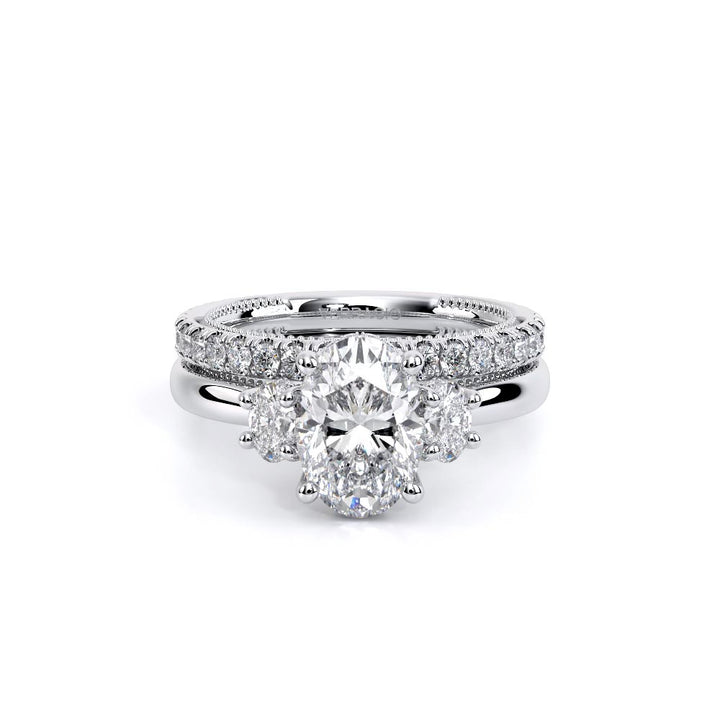 Renaissance-993OV-S-14K White Gold Oval