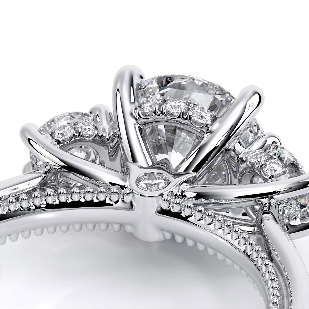 Renaissance-993R-S-18K White Gold Round