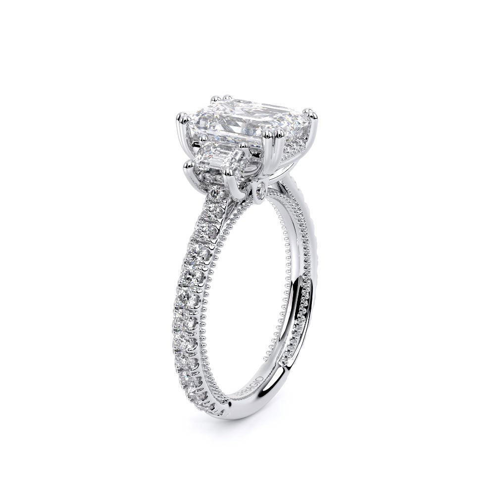 Renaissance-993EM17-18K White Gold Emerald