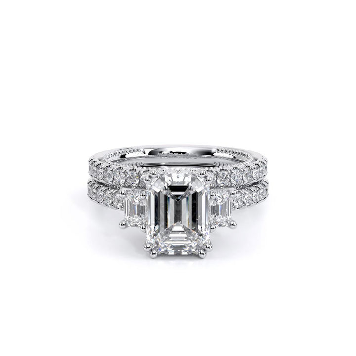 Renaissance-993EM17-18K White Gold Emerald