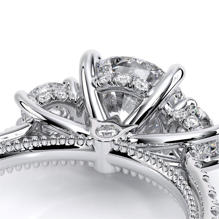 Renaissance-993R17-18K White Gold Round