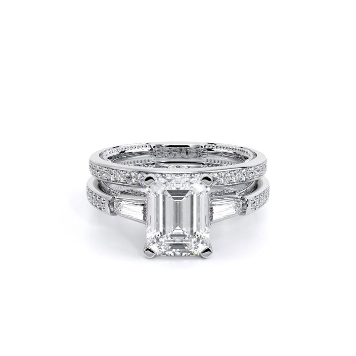 Insignia-7110EM-14K White Gold Emerald
