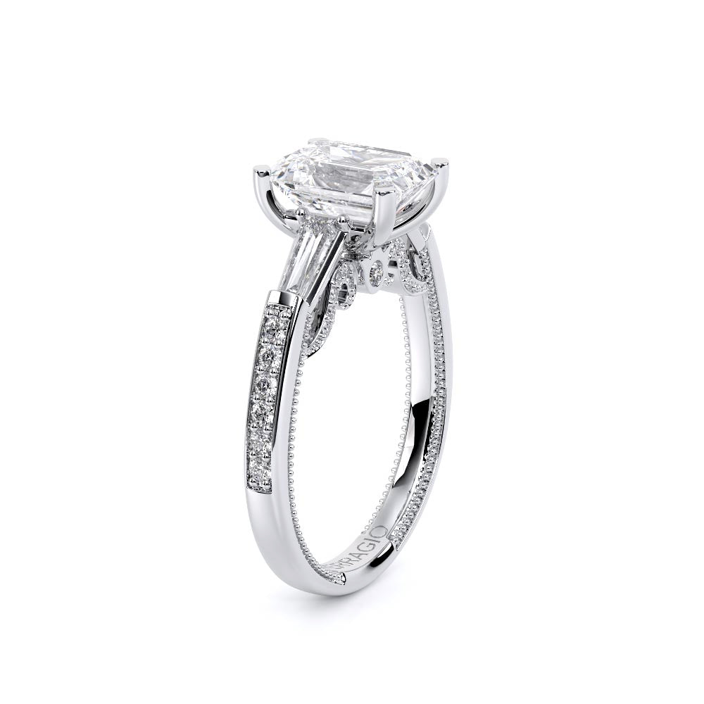 Insignia-7110EM-18K White Gold Emerald