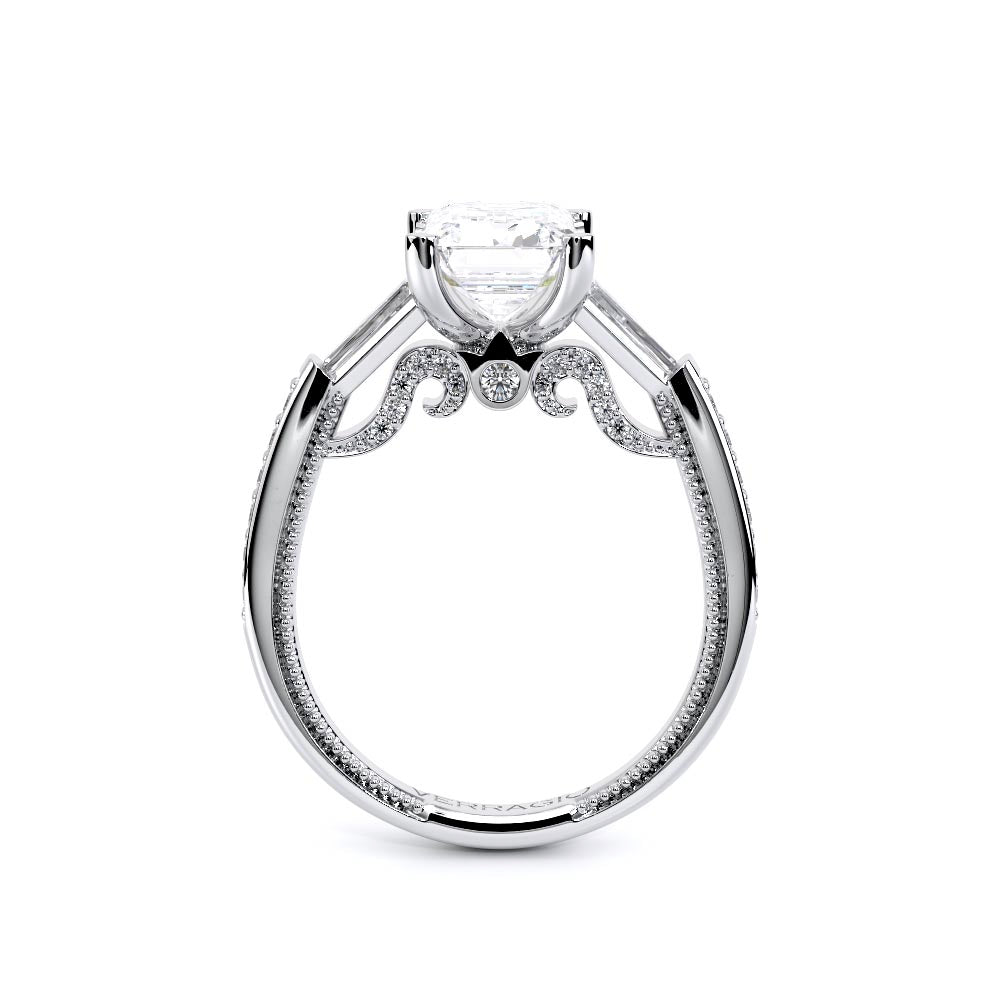 Insignia-7110EM-18K White Gold Emerald