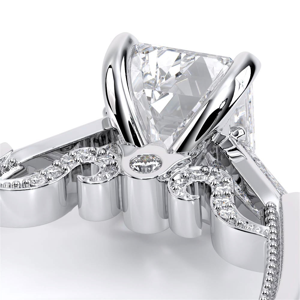 Insignia-7110EM-14K White Gold Emerald