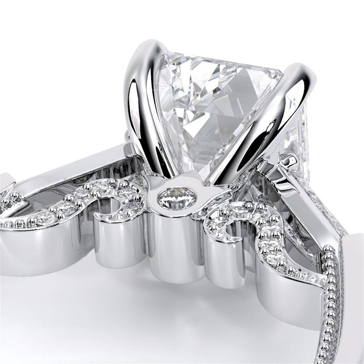 Insignia-7110EM-14K White Gold Emerald
