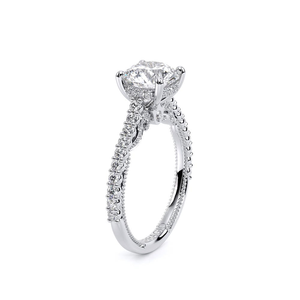 Insignia-7111r-14k White Gold Round