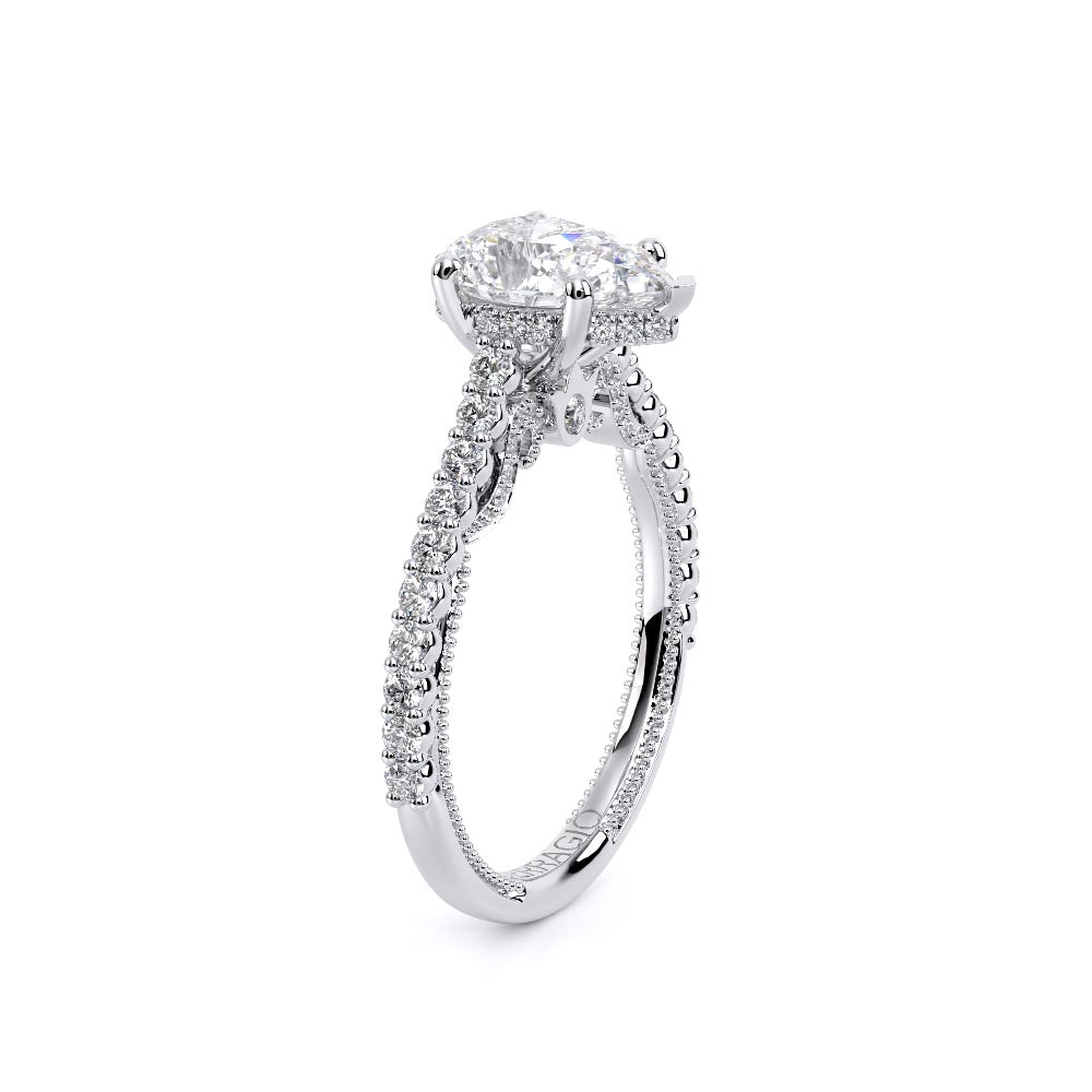 Insignia-7111ps-14k White Gold Pear