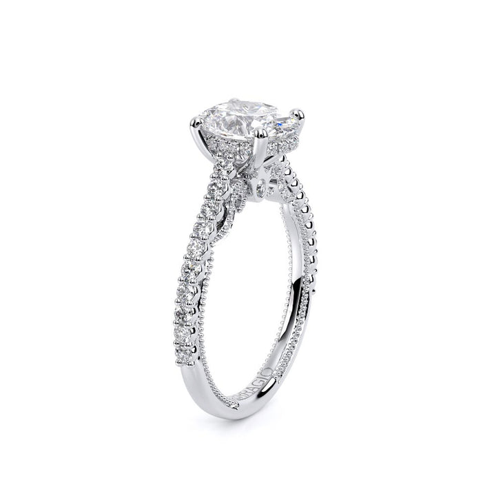 Insignia-7111ov-14k White Gold Oval