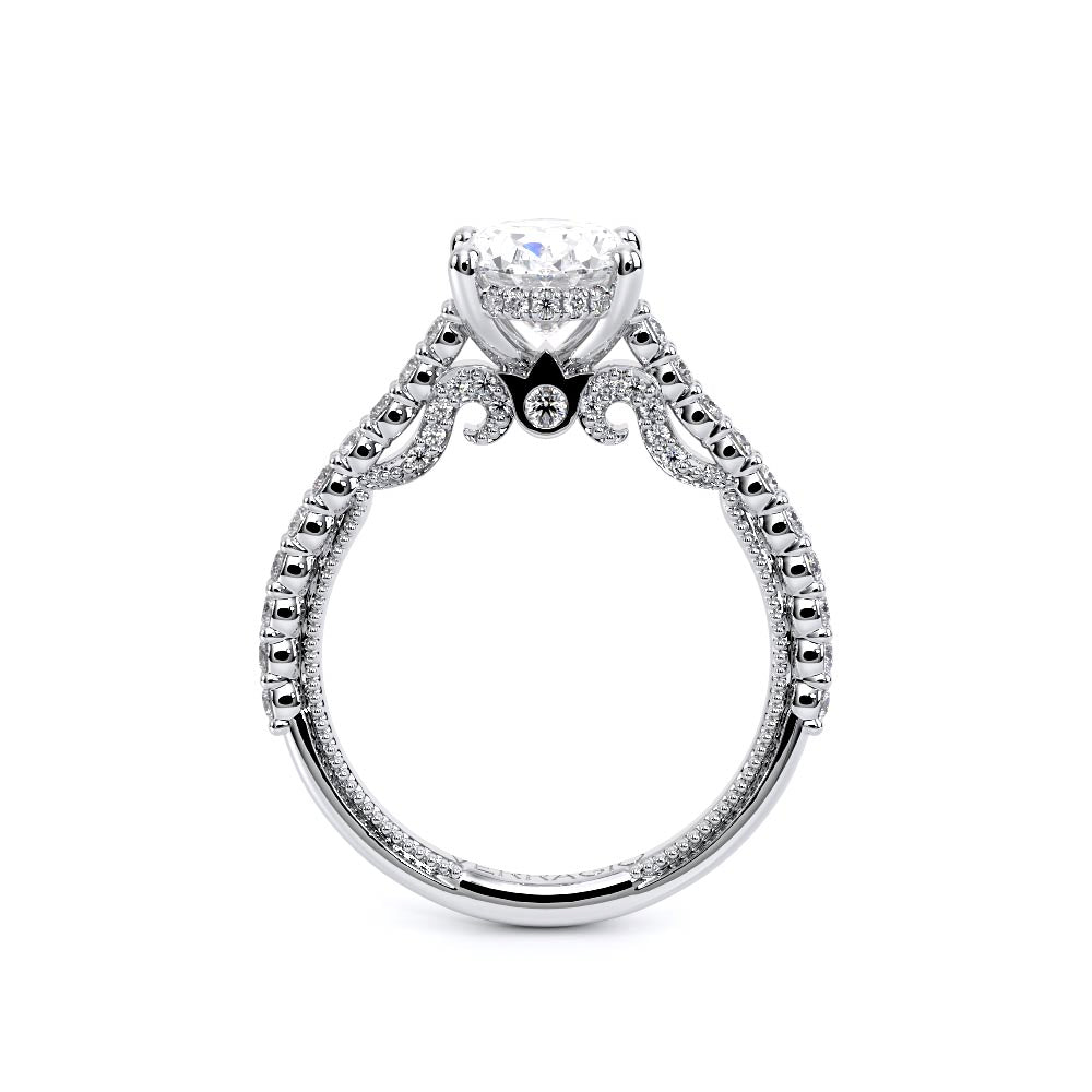 Insignia-7111ov-14k White Gold Oval