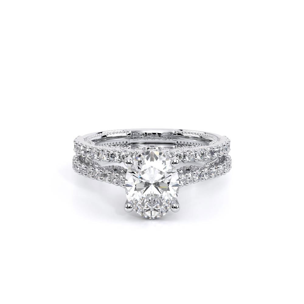 Insignia-7111ov-14k White Gold Oval