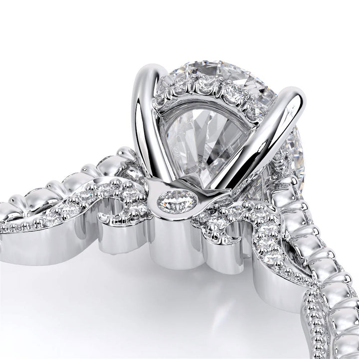 Insignia-7111ov-14k White Gold Oval