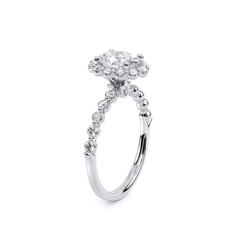 Renaissance-990OV20-18K White Gold Oval