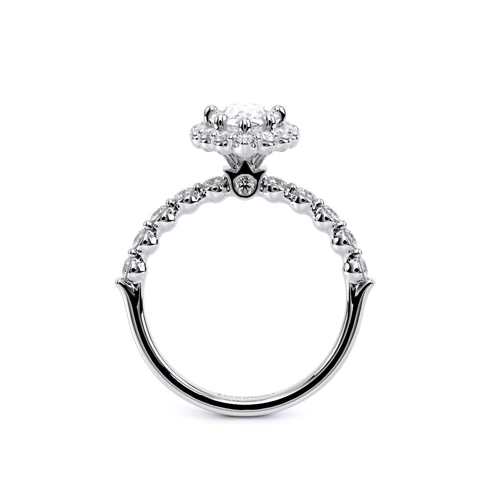 Renaissance-990PS20-14K White Gold Pear