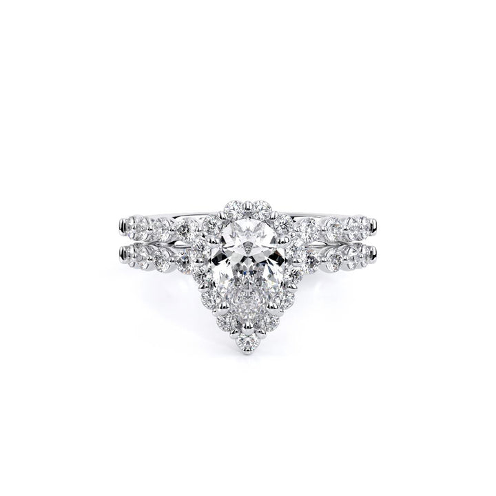 Renaissance-990PS20-14K White Gold Pear