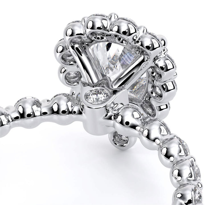 Renaissance-990PS20-18K White Gold Pear