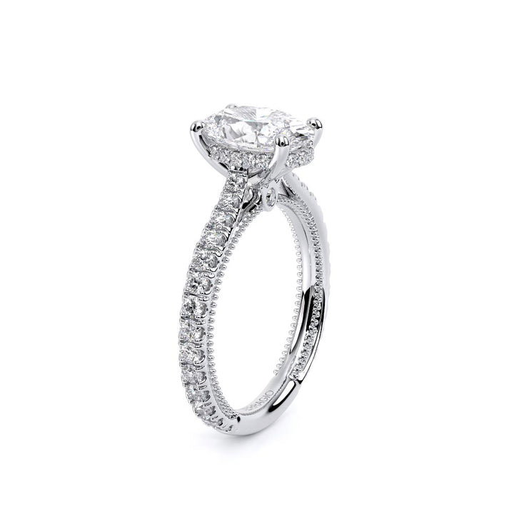 Renaissance-992OV17-14K White Gold Oval