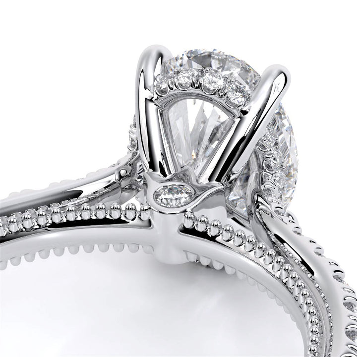 Renaissance-992OV17-18K White Gold Oval