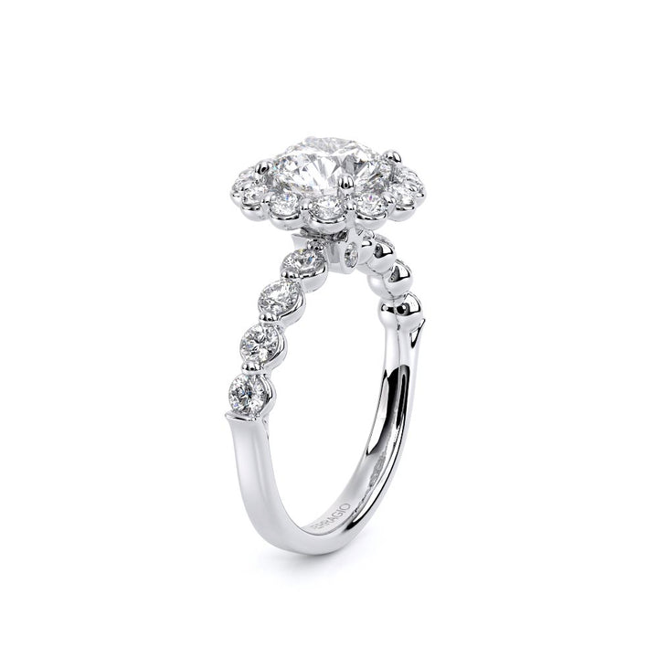 Renaissance-990R25-18K White Gold Round