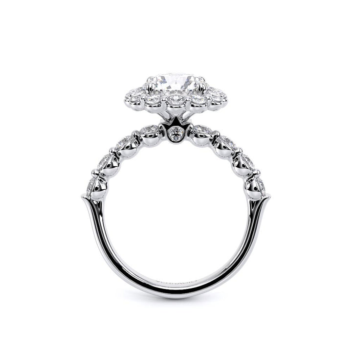 Renaissance-990R25-18K White Gold Round