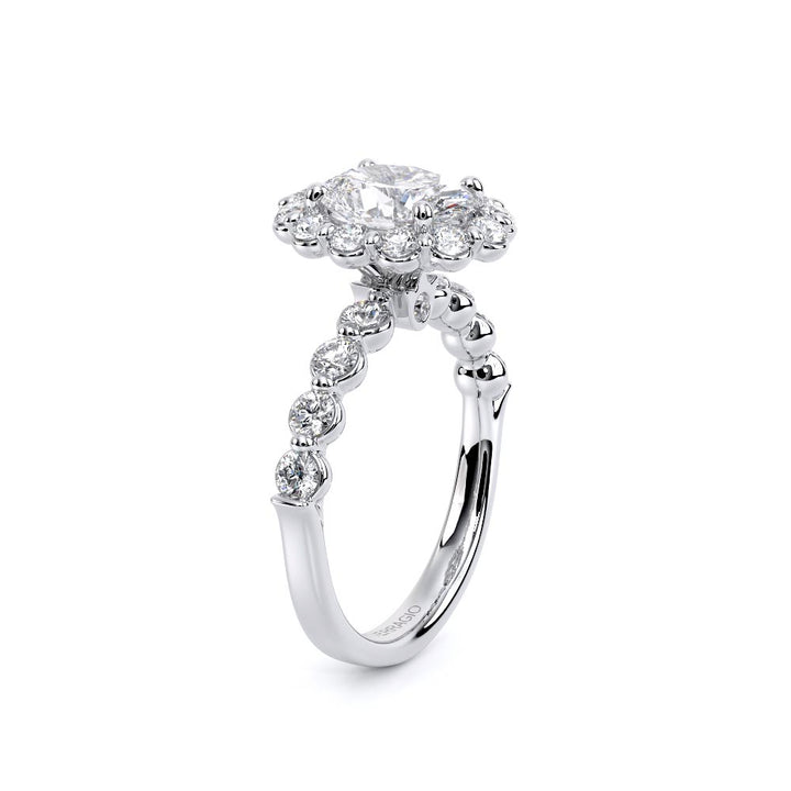 Renaissance-990OV25-18K White Gold Oval