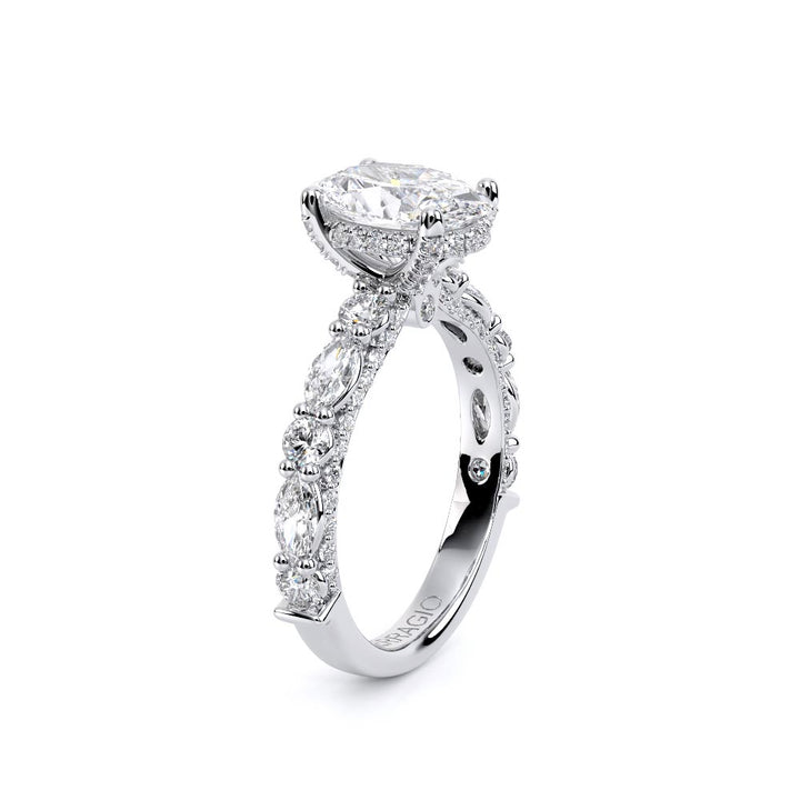 Couture-0490OV25-18K White Gold Oval
